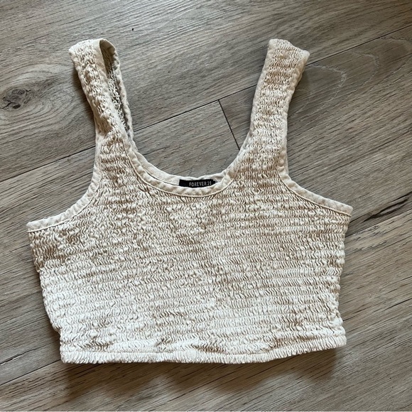 🔥SALE - any 4/$20. Forever 21 Stretch Crop Top - Picture 1 of 3